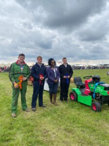 Southwell Ploughing Match lawnmower racing